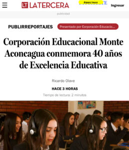 Prensa nacional destaca logros académicos del Liceo Mixto en nuevo aniversario del colegio
