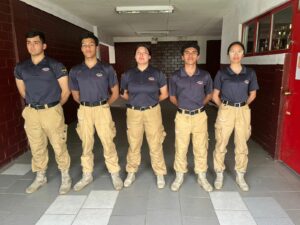 Programa Premilitar instala a seis estudiantes del Liceo Mixto San Felipe en etapa final de postulación a un paso de ingresar a la Escuela de Especialidades de la FACH